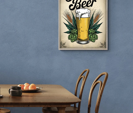 affiche biere vintage