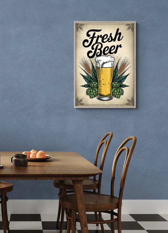 affiche biere vintage