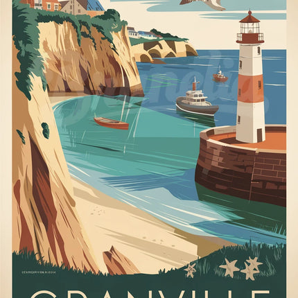 affiche granville vintage
