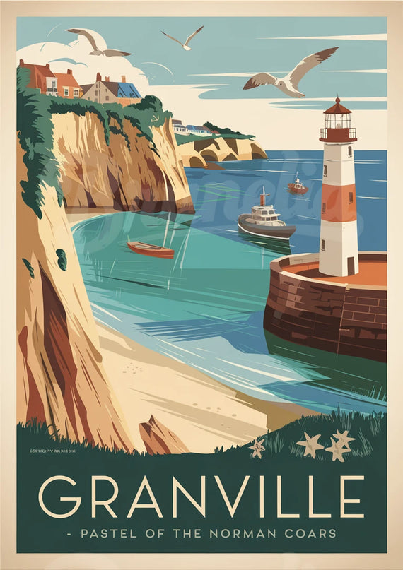 affiche granville vintage