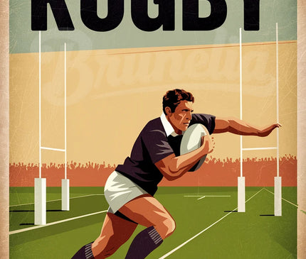 affiche rugby vintage copie