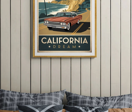 affiche vintage california 2