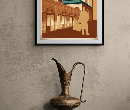 affiche casablanca vintage