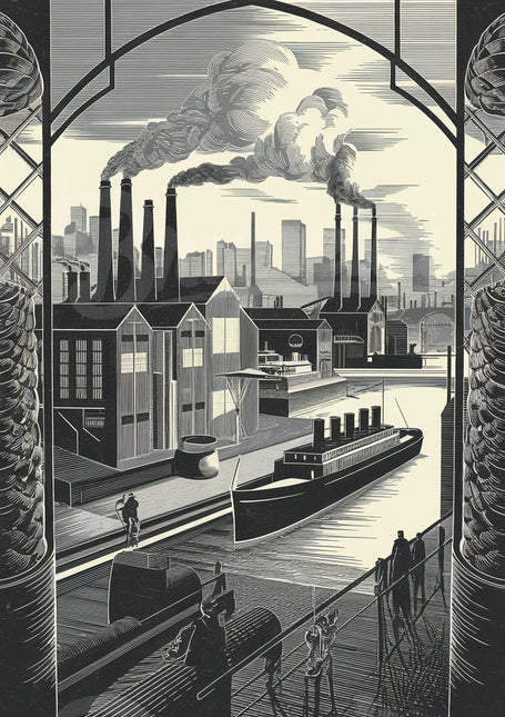 affiche retro noir et blanc copie