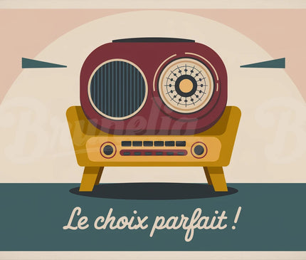 vieille affiche publicitaire