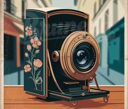 affiche photo vintage