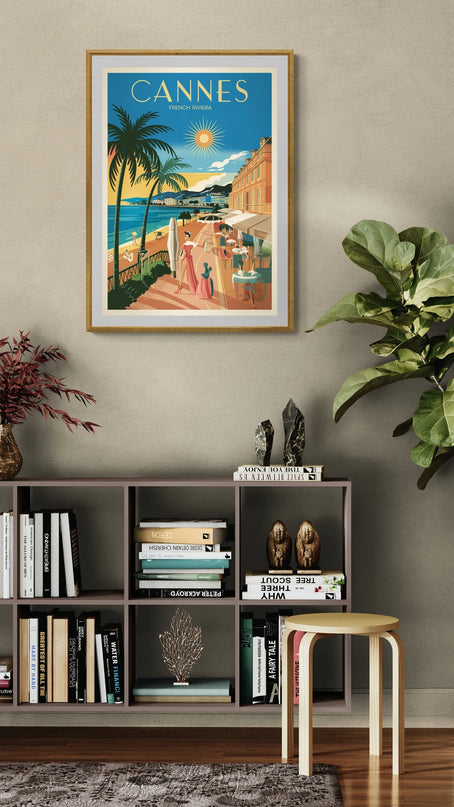 Affiche vintage Cannes