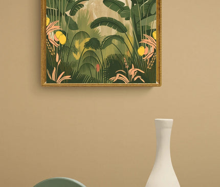 affiche tropicale vintage