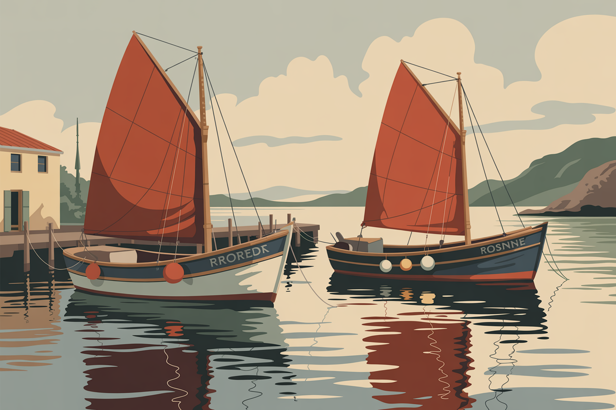 Illustration bord de mer
