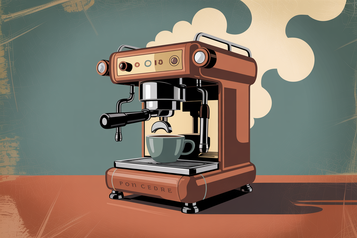 Illustration cafe
