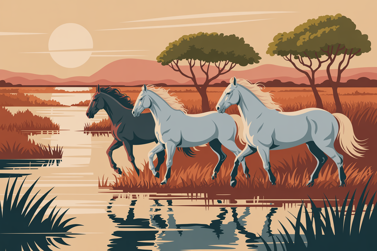 Illustration camargue