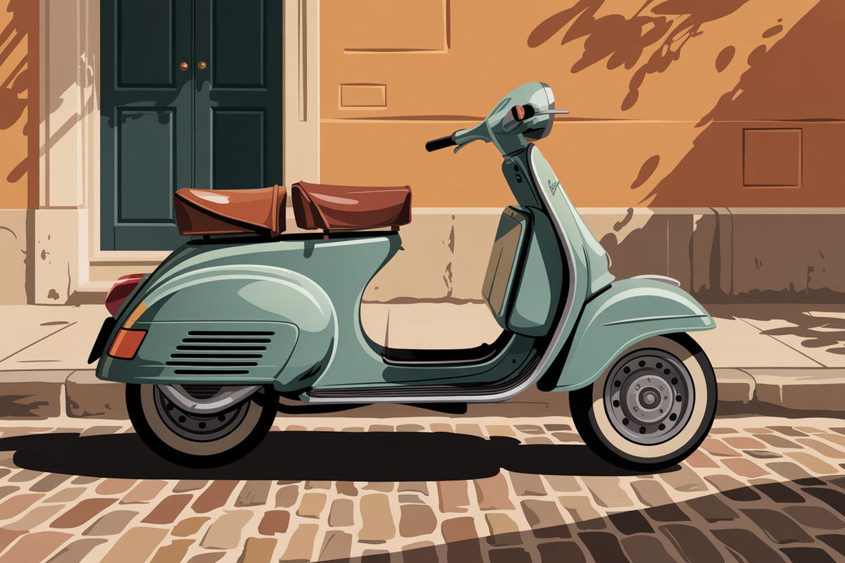 Illustration dolce vita