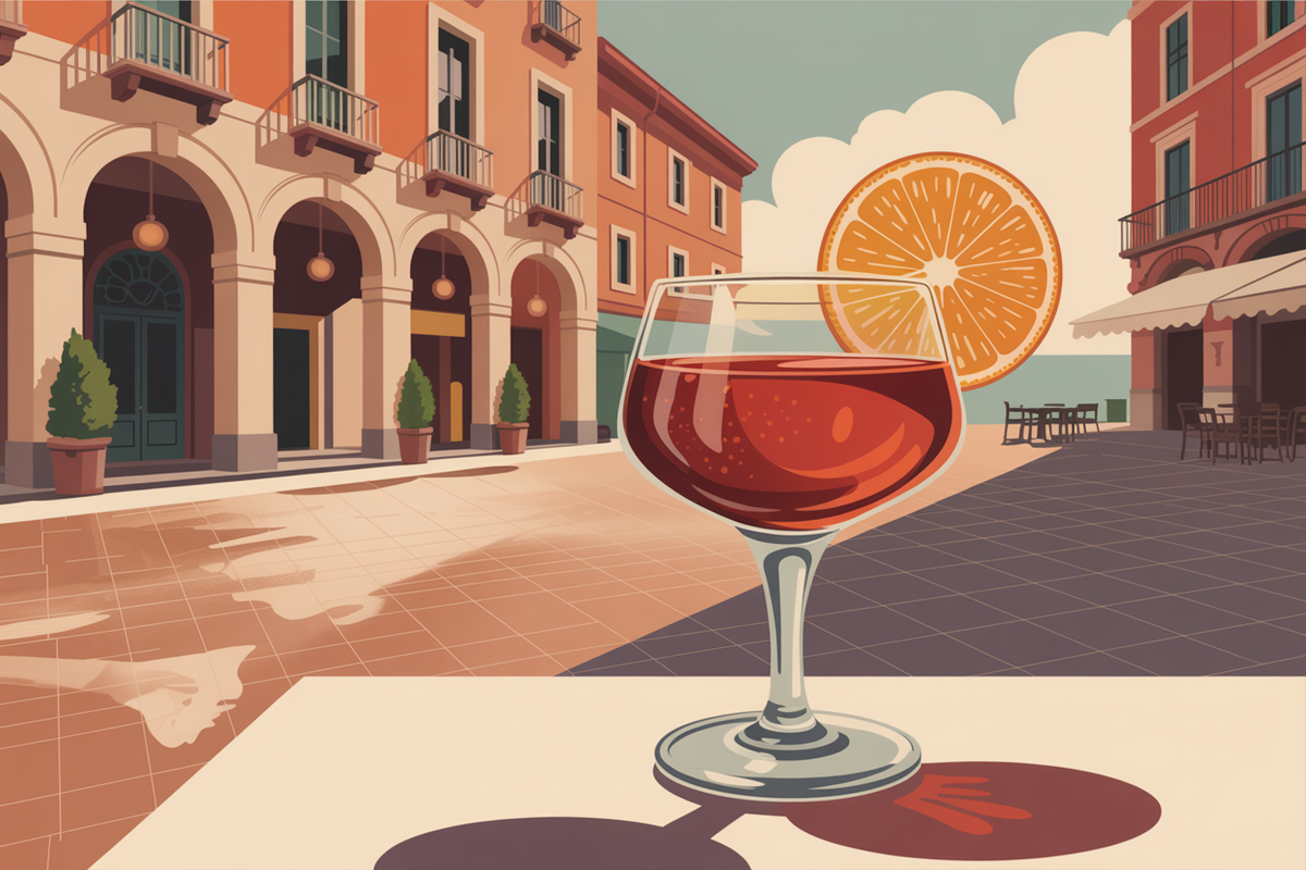 Illustration dolce vita