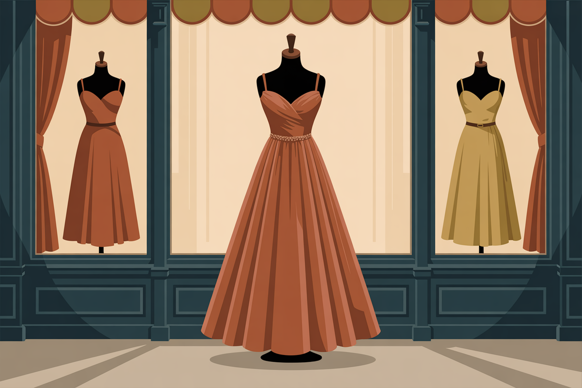 Illustration mode vintage