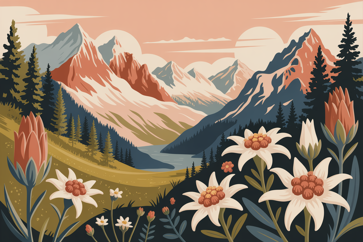 Illustration montagne