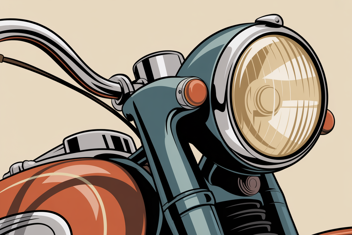 Illustration moto