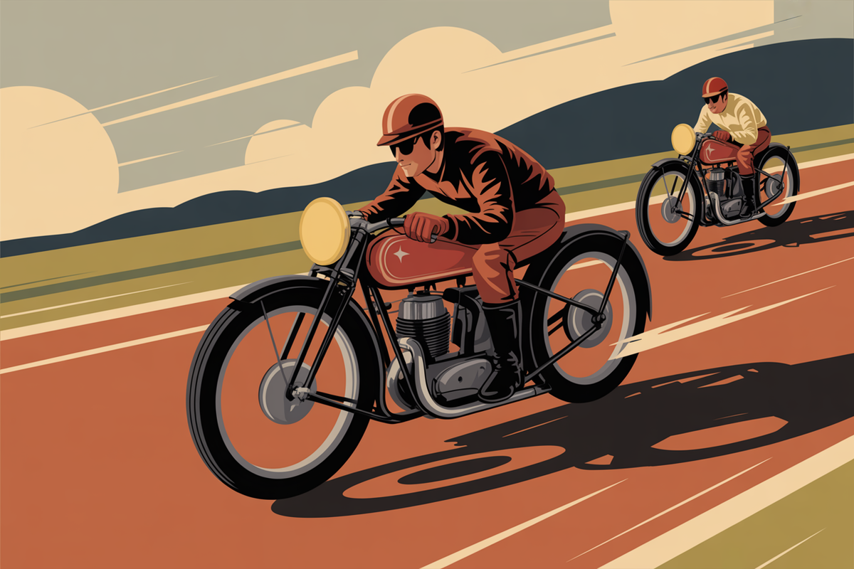 Illustration moto