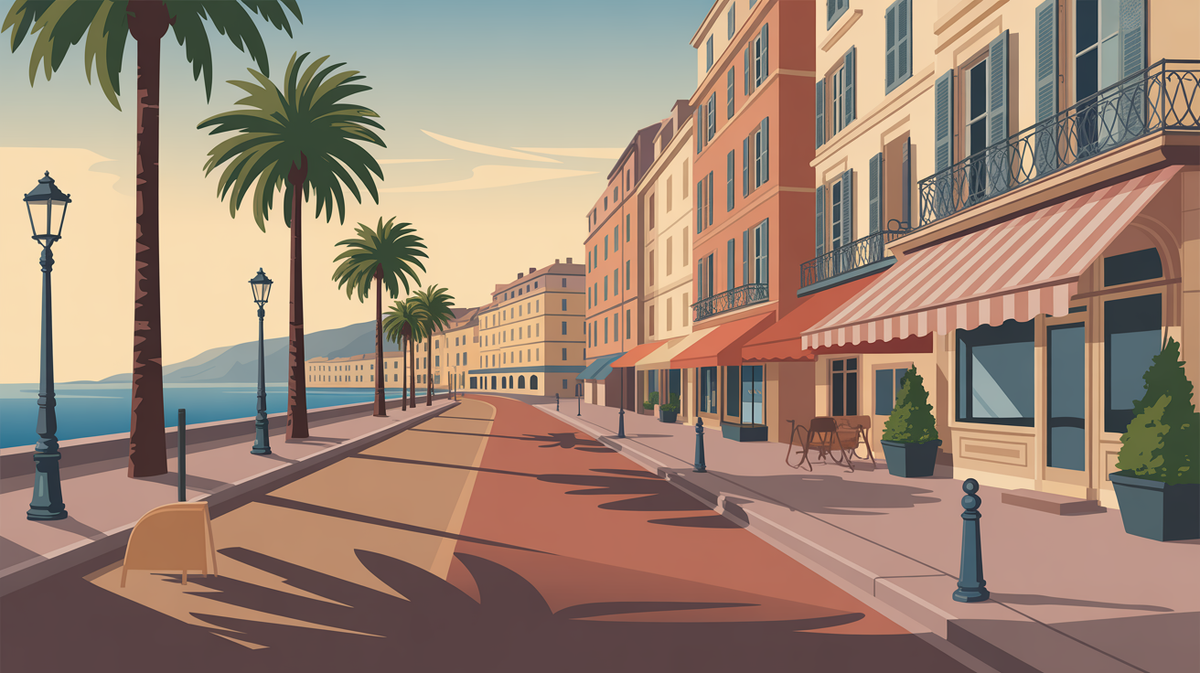 Illustration vintage nice