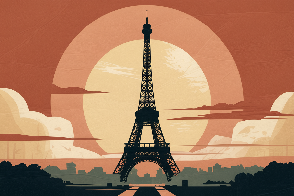 Illustration noir et blanc