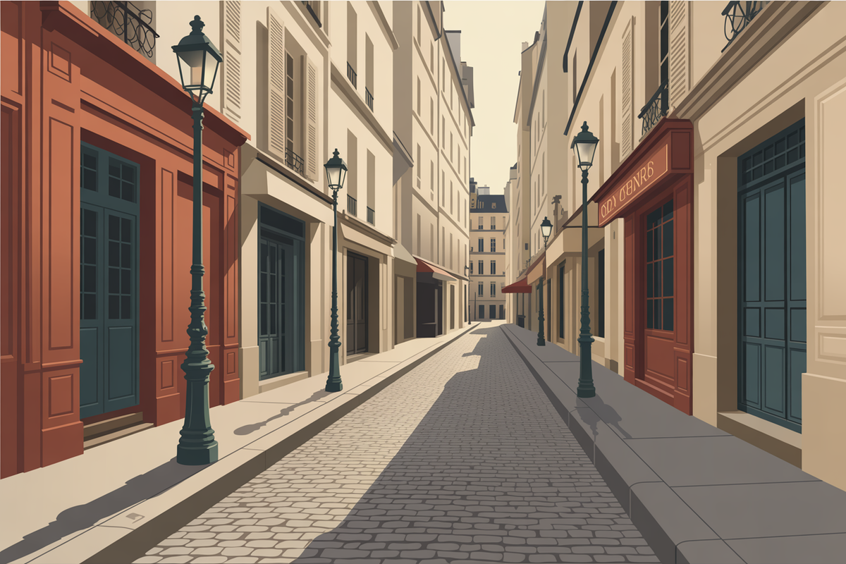 Illustration noir et blanc