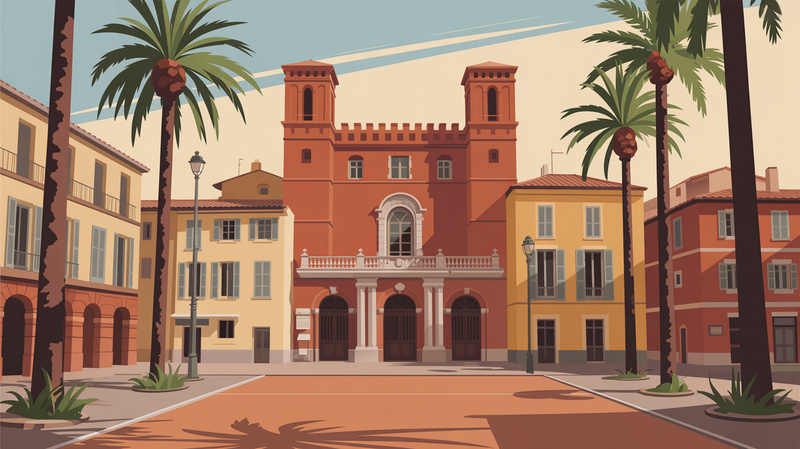 Affiches Perpignan vintage