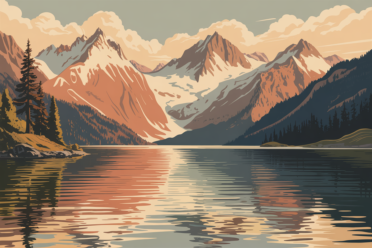 Illustration pyrenees