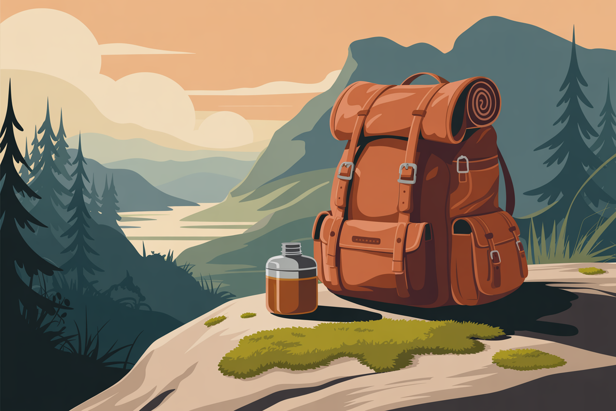 Illustration randonnee
