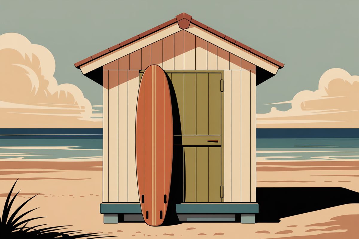 Illustration surf