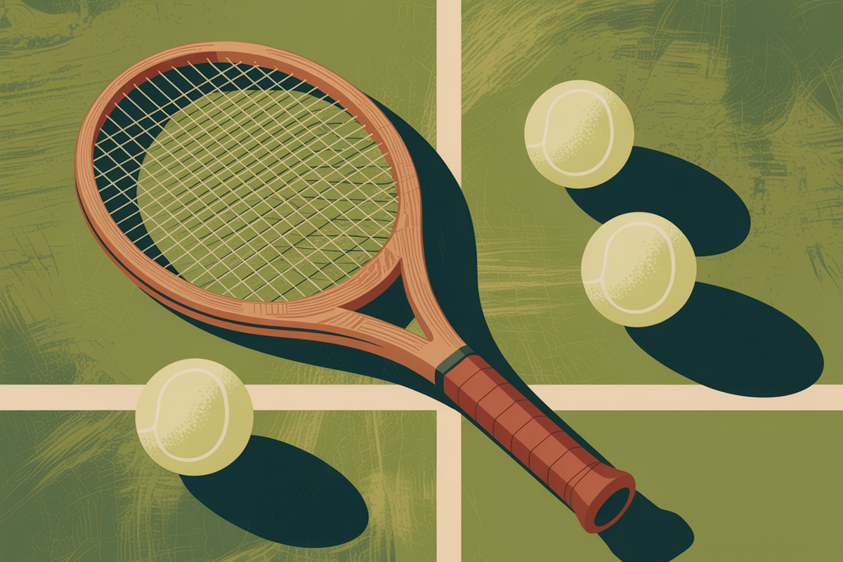 Illustration tennis