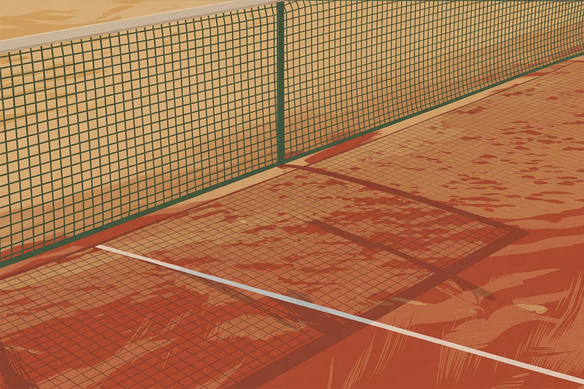 Illustration tennis