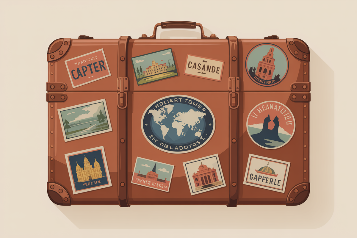 Illustration villes du monde
