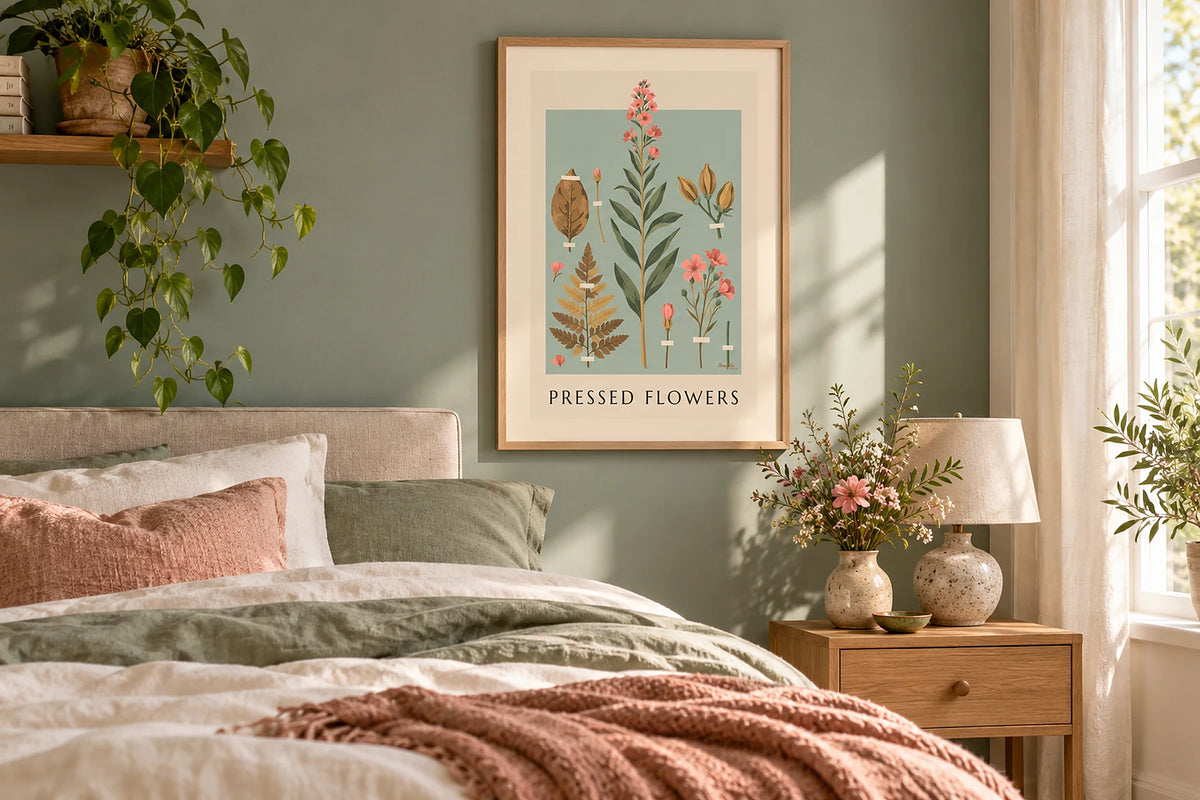 Que póster escolher para um quarto?