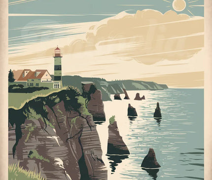 Affiche vintage Le Cap