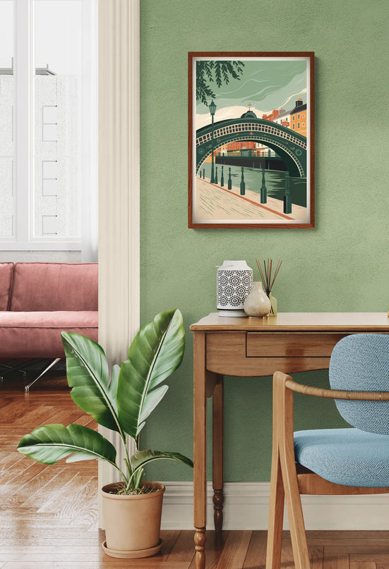 Affiche vintage Dublin