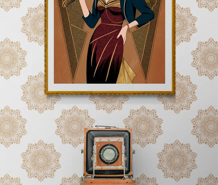 affiche vintage femme 2