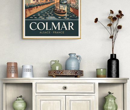 Affiche vintage Colmar