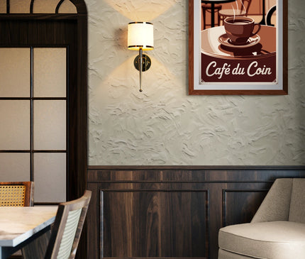 Affiche comptoir bistrot vintage