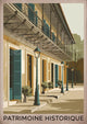 Affiche Patrimoine Historique architecture coloniale