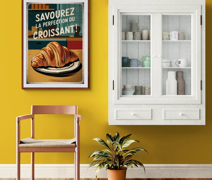 affiche cuisine gourmande vintage copie