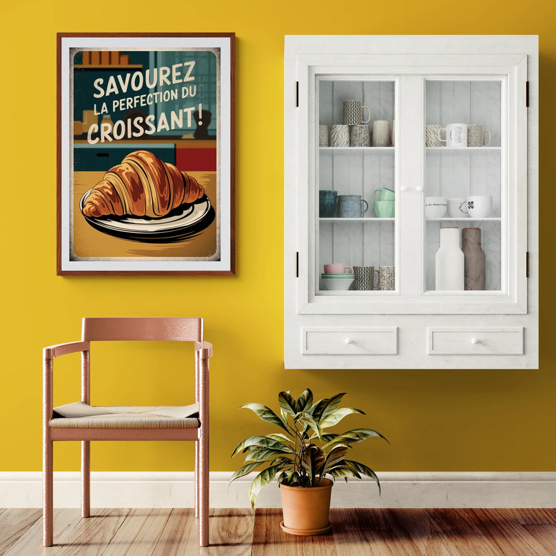 affiche cuisine gourmande vintage copie