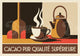 Affiche cacao Brunelia qualité supérieure Art Déco