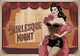 Affiche Burlesque Night danseuse cabaret années 1950