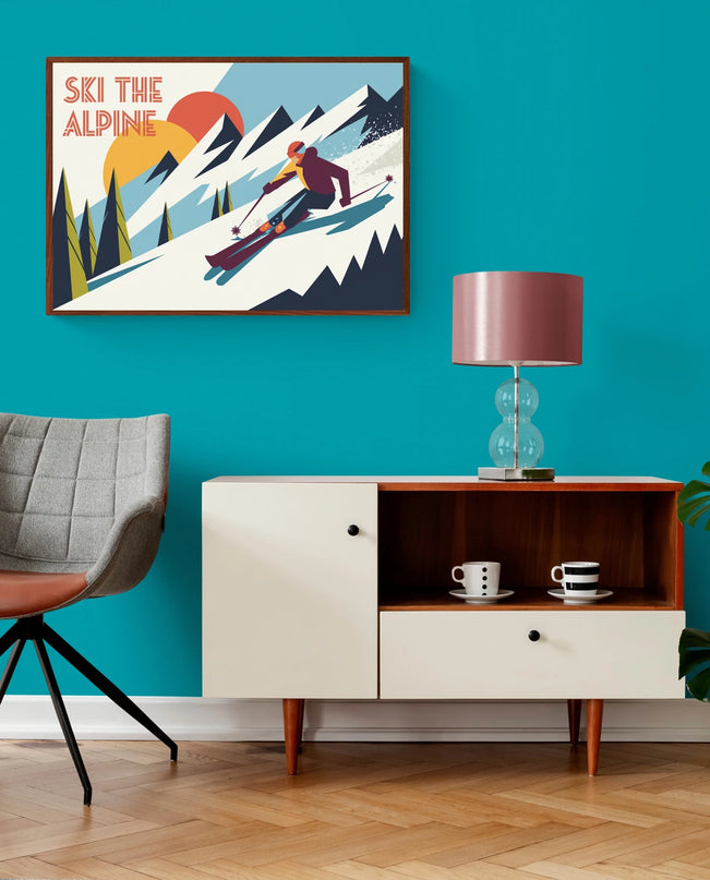 affiches vintage ski