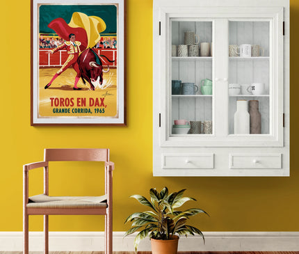 affiche corrida vintage