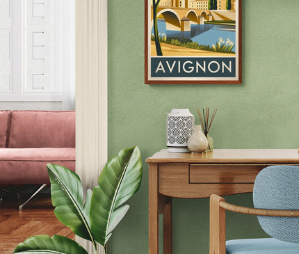 Affiche vintage Avignon 1
