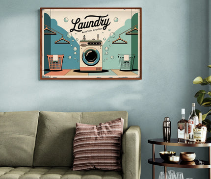 affiche affiches publicitaires blanchisserie vintage