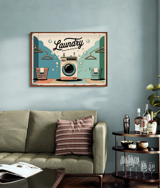 affiche affiches publicitaires blanchisserie vintage