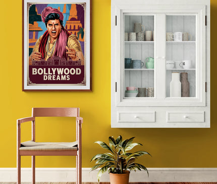 affiche bollywood vintage