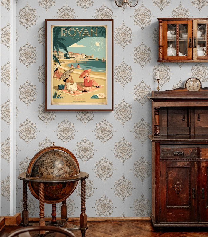 affiche royan vintage
