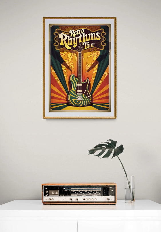 affiche musique vintage copie